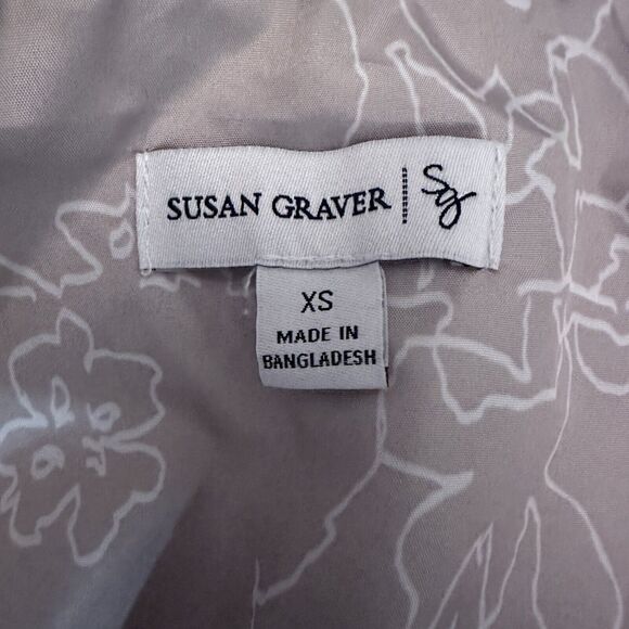Susan Graver Women’s sz XS Oversized Zip Jacket Coat Windbreaker Packable - Picture 3 of 9